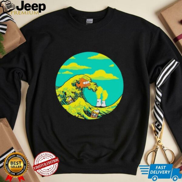 The Great Wave Off Springfield shirt