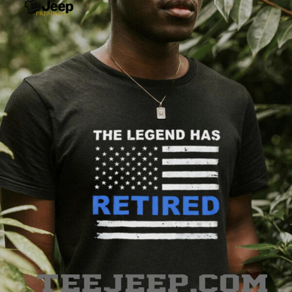 The Legend has retired shirt