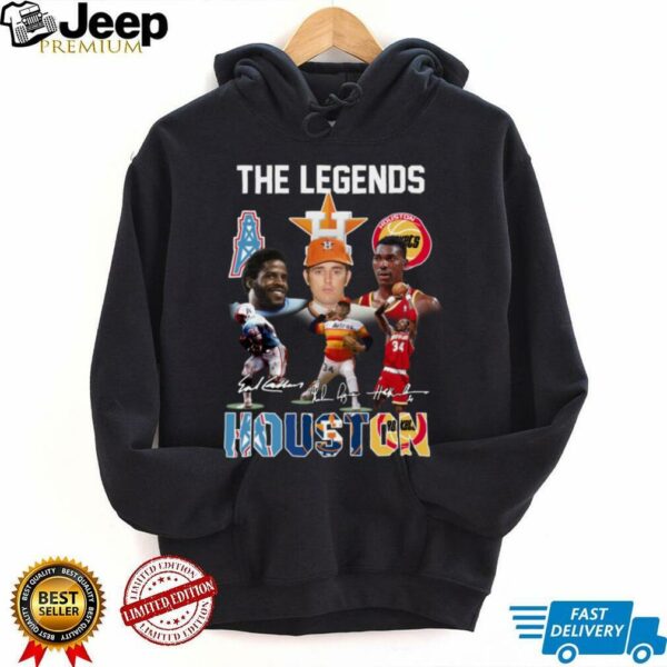 The Legends Of Houston Logo Shirt