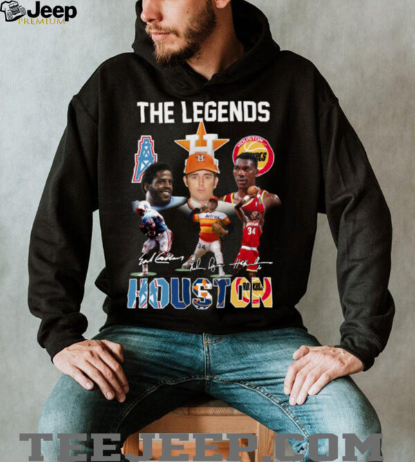 The Legends Of Houston Logo Shirt
