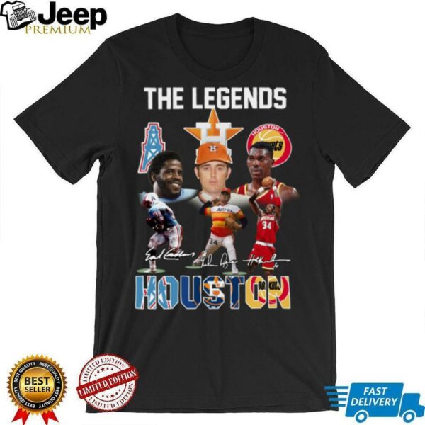 The Legends Of Houston Logo Shirt