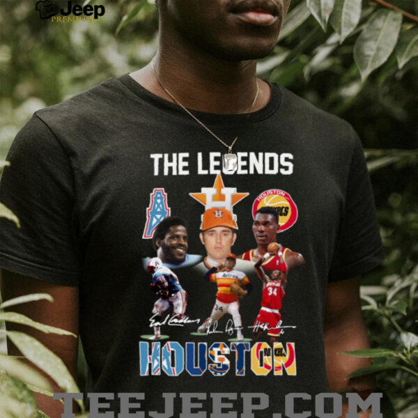 The Legends Of Houston Logo Shirt