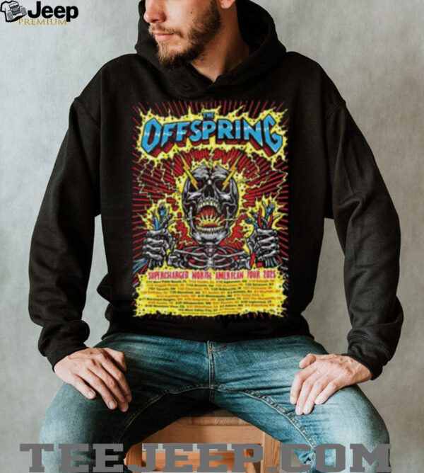 The Offspring Supercharged North American Tour 2025 Shirt