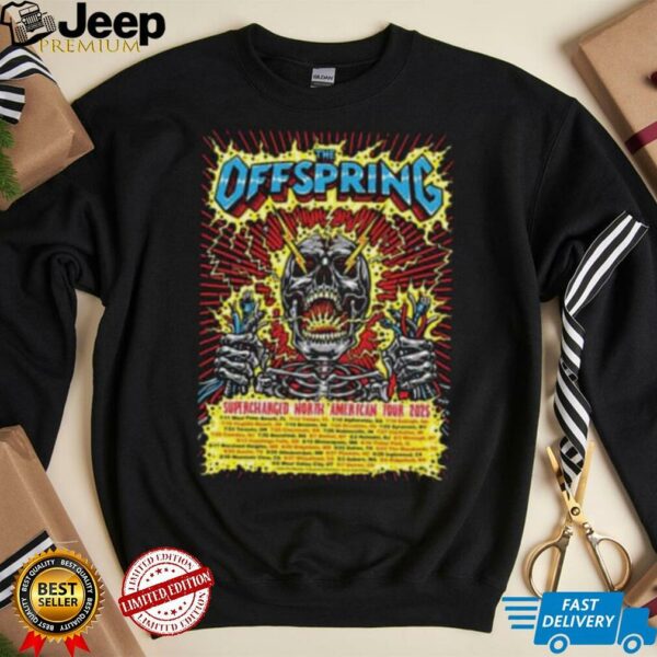 The Offspring Supercharged North American Tour 2025 Shirt