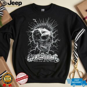 The Offspring Worldwide In 25 Skull Graphic Shirt