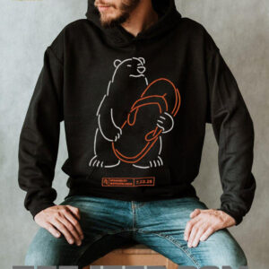 The Polar Bear HR Chancla neon shirt