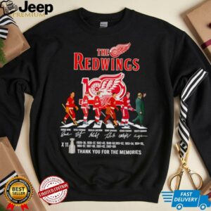 The Redwinsg Abbey Road thank you for the memories shirt