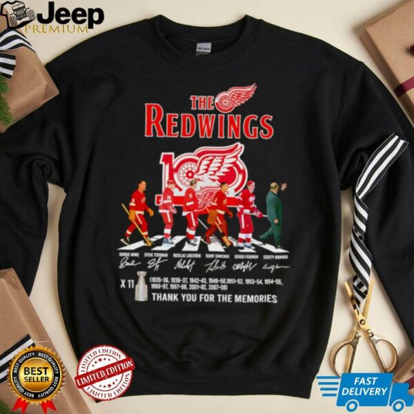 The Redwinsg Abbey Road thank you for the memories shirt