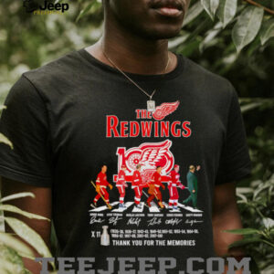 The Redwinsg Abbey Road thank you for the memories shirt