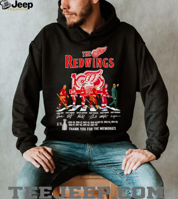 The Redwinsg Abbey Road thank you for the memories shirt