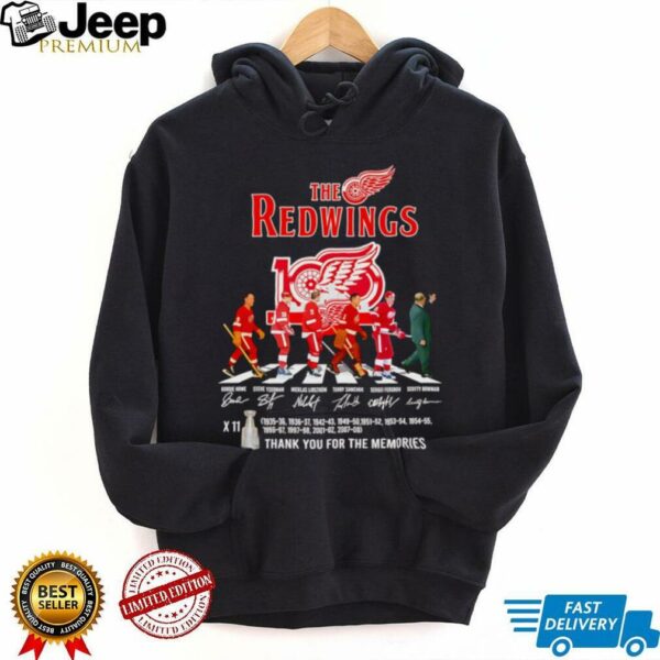 The Redwinsg Abbey Road thank you for the memories shirt