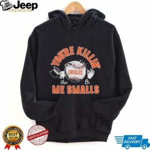 The Sandlot x Baltimore Orioles you’re killin’ me smalls baseball shirt