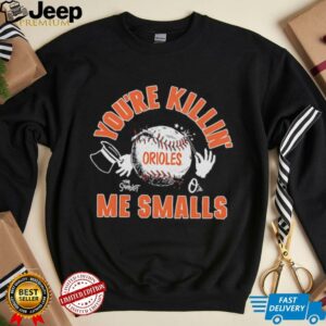 The Sandlot x Baltimore Orioles you’re killin’ me smalls baseball shirt