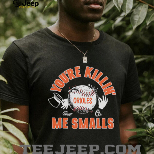 The Sandlot x Baltimore Orioles you’re killin’ me smalls baseball shirt