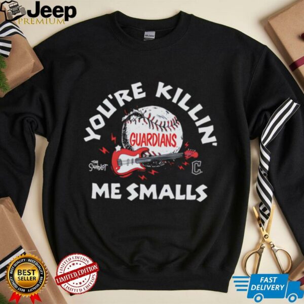 The Sandlot x Cleveland Guardians you’re killin’ me smalls baseball shirt