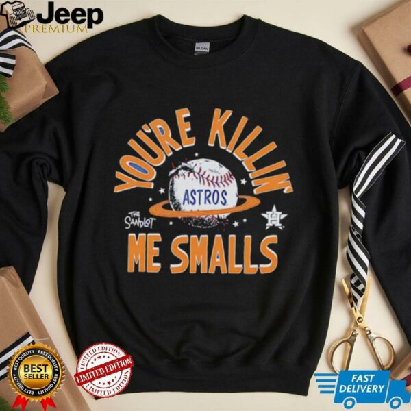 The Sandlot x Houston Astros you’re killin’ me smalls baseball shirt