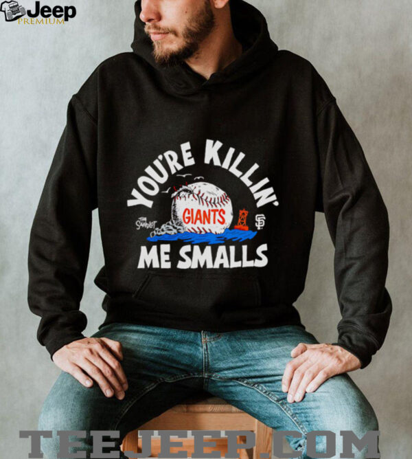 The Sandlot x San Francisco Giants you’re killin’ me smalls baseball shirt