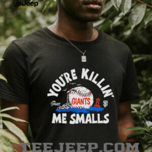 The Sandlot x San Francisco Giants you’re killin’ me smalls baseball shirt
