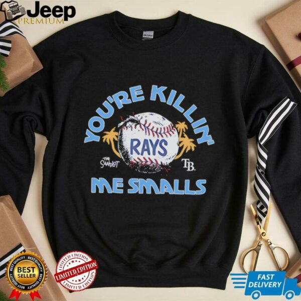 The Sandlot x Tampa Bay Rays you’re killin’ me smalls baseball shirt