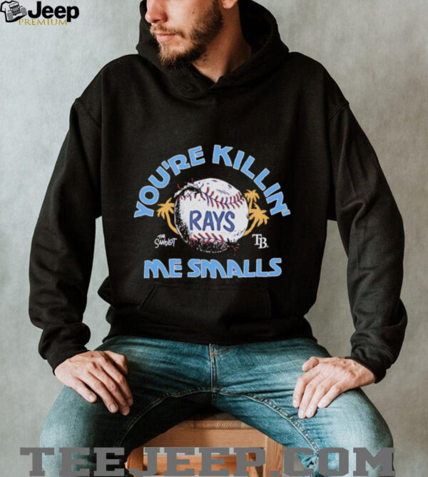 The Sandlot x Tampa Bay Rays you’re killin’ me smalls baseball shirt