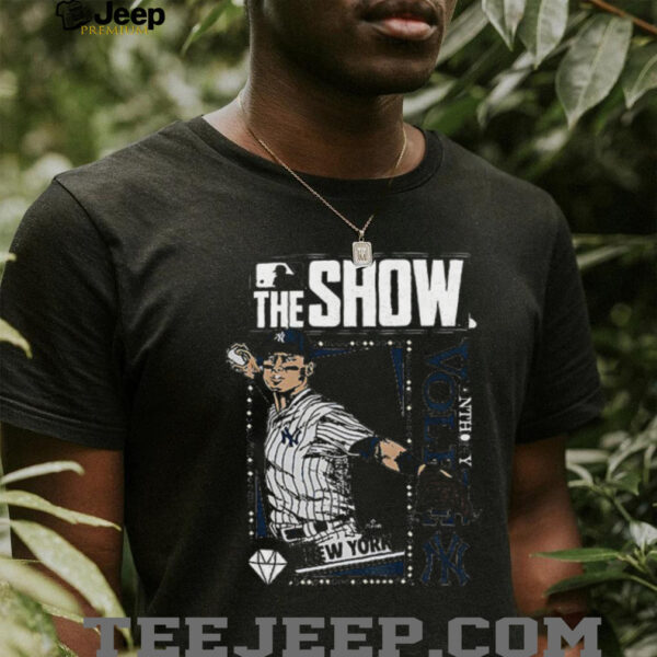 The Show Anthony Volpe New York Yankees MLB Baseball cartoon shirt