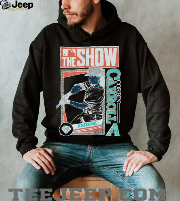 The Show Corbin Carroll Arizona Diamondbacks MLB Baseball cartoon shirt