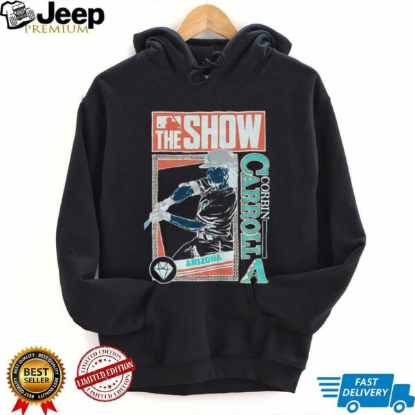 The Show Corbin Carroll Arizona Diamondbacks MLB Baseball cartoon shirt