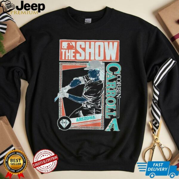 The Show Corbin Carroll Arizona Diamondbacks MLB Baseball cartoon shirt