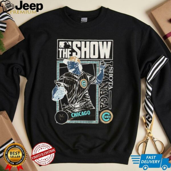 The Show Imanaga Shota Chicago Cubs MLB Baseball cartoon shirt