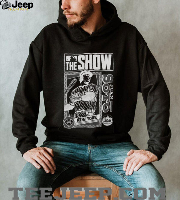 The Show Juan Soto New York Mets MLB Baseball cartoon shirt