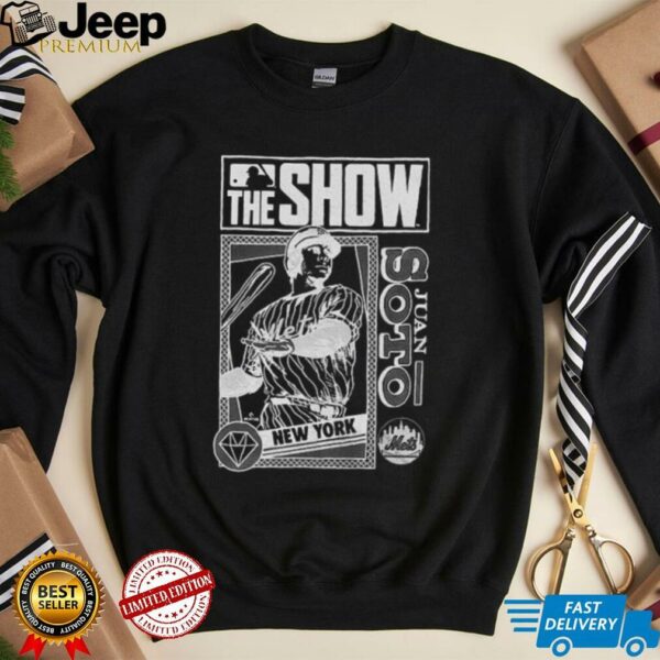 The Show Juan Soto New York Mets MLB Baseball cartoon shirt