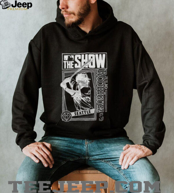 The Show Julio Rodríguez Seattle Mariners MLB Baseball cartoon shirt
