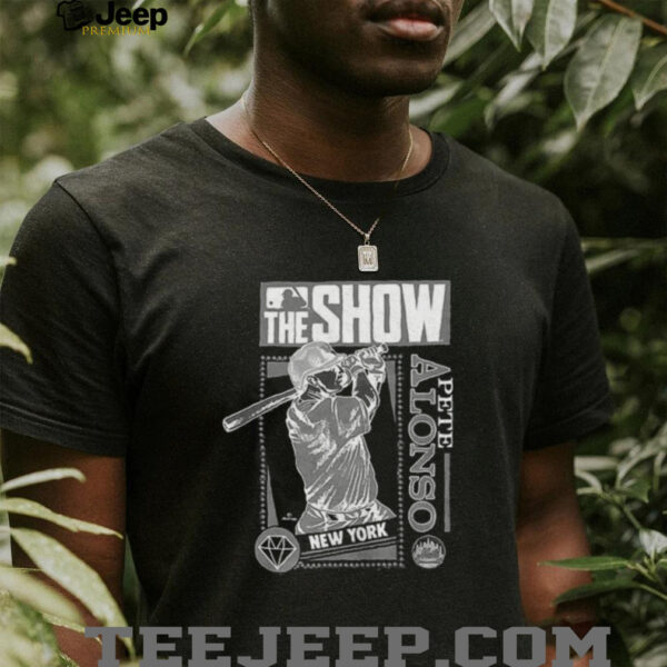 The Show Pete Alonso New York Mets MLB Baseball cartoon shirt