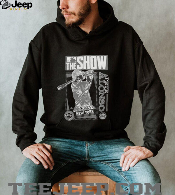 The Show Pete Alonso New York Mets MLB Baseball cartoon shirt