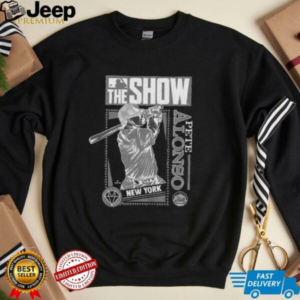 The Show Pete Alonso New York Mets MLB Baseball cartoon shirt