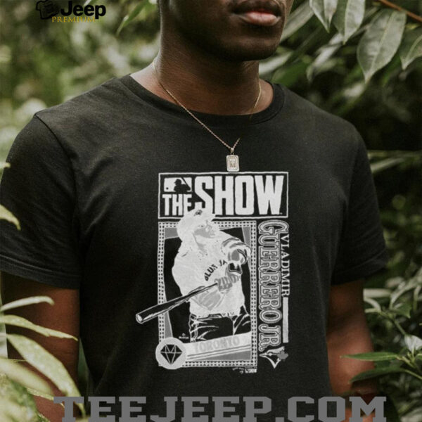 The Show Vladimir Guerrero Jr. Toronto Blue Jays MLB Baseball cartoon shirt