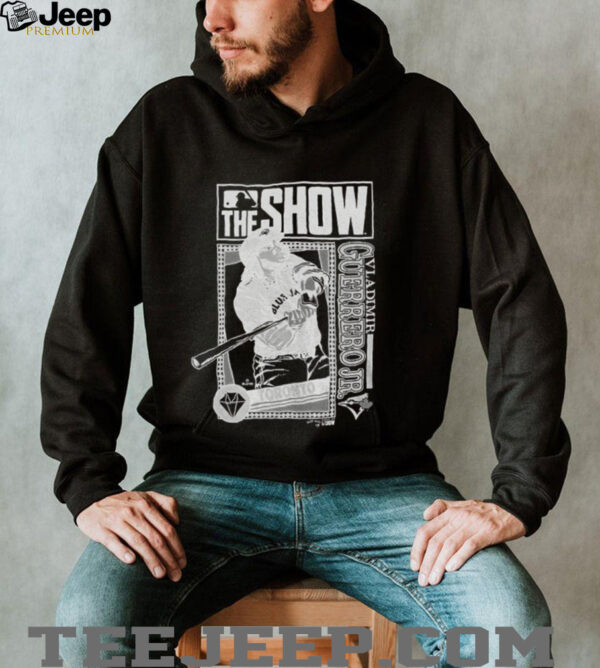 The Show Vladimir Guerrero Jr. Toronto Blue Jays MLB Baseball cartoon shirt
