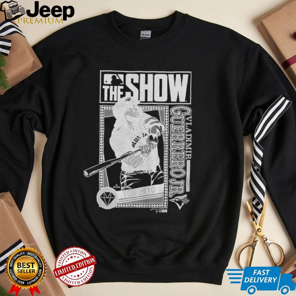 Back of The Show Vladimir Guerrero Jr. Toronto Blue Jays MLB Baseball cartoon shirt