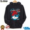 The Smurfs Character Outlines and Groovy Text Cartoon Shirt