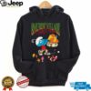 The Smurfs Smurf’s Up Retro Waikiki Beach Van Travel Cartoon Raglan Shirt