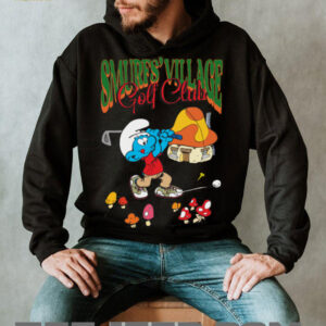 The Smurfs Smurf's Village Golf Club Retro Cartoon Shirt