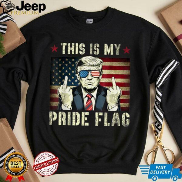 This Is My Pride Flag USA American Patriotic T Shirt
