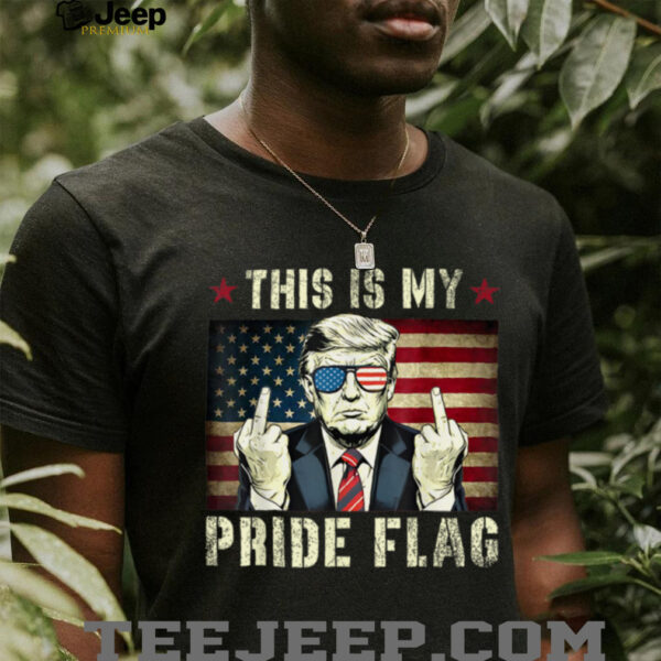 This Is My Pride Flag USA American Patriotic T Shirt