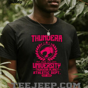 Thundera University Thundera Planet logo shirt
