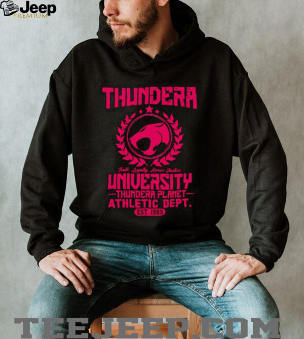 Thundera University Thundera Planet logo shirt