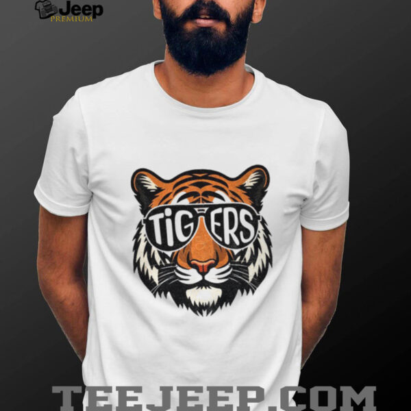 Tigers Sunglasses Graphic Detroit Baseball shirt