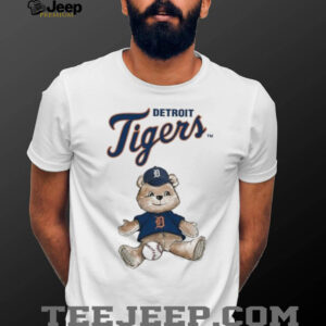 Tiny Turnip Teddy Bear X Detroit Tigers Baseball T shirt