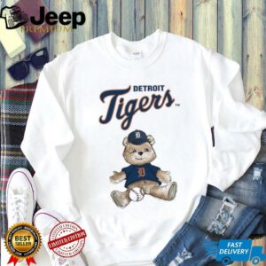 Tiny Turnip Teddy Bear X Detroit Tigers Baseball T shirt