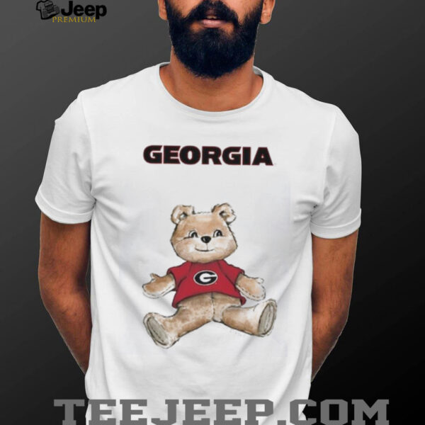 Tiny Turnip Teddy Bear X Georgia Bulldogs T shirt