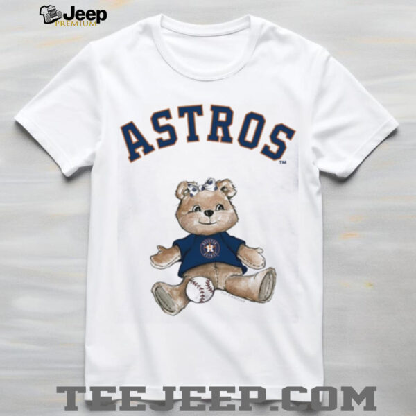 Tiny Turnip Teddy Bear X Houston Astros Baseball T shirt